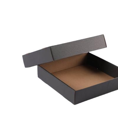 China Recycled Materials Wholesale Custom Express Turnover Kraft Paper Cardboard Packaging Cardboard Clothes Shoes Gift Box for sale