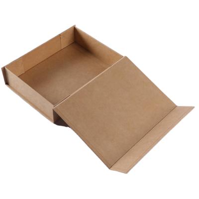 China Rectangle Recyclable Custom Flat Foldable Cardboard Magnetic Closure Gift Box for sale