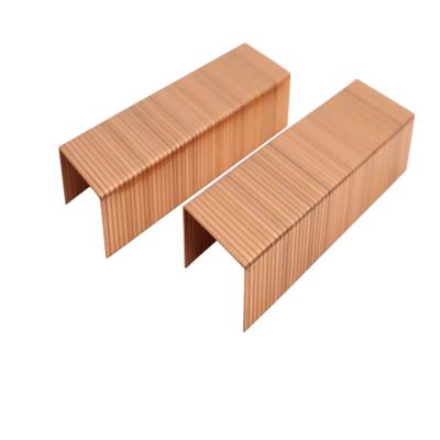 China Flat Staples manufacturerlStainless Steel Fasteners Carton Staples Industrial Carton Sofa Furniture Staple for sale