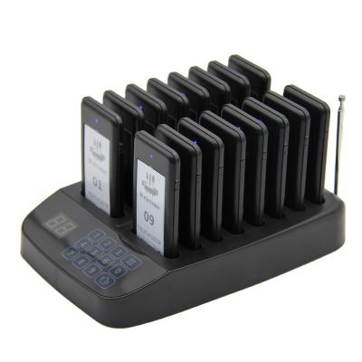 China Restaurant OEM Factory Self Service Service Calling System Wireless Pager System for sale