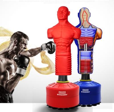 China Vertical Silicone Humanoid Sandbag Household T/TS Boxing Rocker for sale