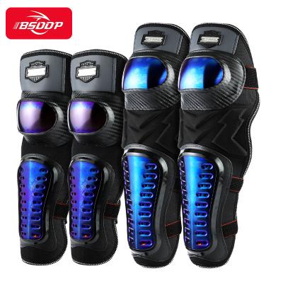 China New Anti - Adult BSDDP Long Fall Protection Motorcycle Aluminum Alloy Knee Pad Four - Piece Set for sale