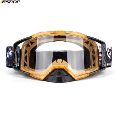 China Motor Motorcycle Ski Goggles Layers Anti UV Motocross Helmet Mask Riding Off-Road Glasses Bike Glasses Mens Womens Skiing Black White Red for sale