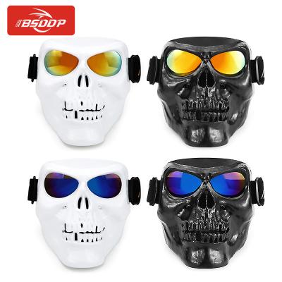 China BSDDP Motorcycle Windproof Safety Glasses Mask Motocross Outdoor Riding Skull Style Windproof Glasses for sale