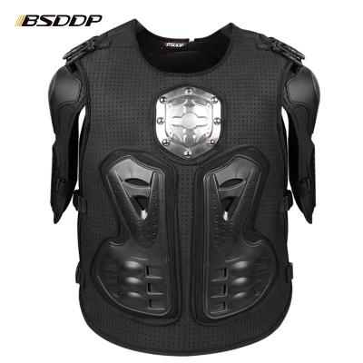 China New BSDDP Stainless Steel Motorcycle Armor Clothing Riding Shatter-Resistant Suit Gear Stainless Steel Off-Road Racing Vest for sale