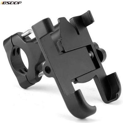 China BSDDP RH-G01012 Bike Motorcycle Phone Holder Universal Mobile Cell Phone Mount Aluminum Bicycle Bike Handlebar Gps Stand Up Plug for sale