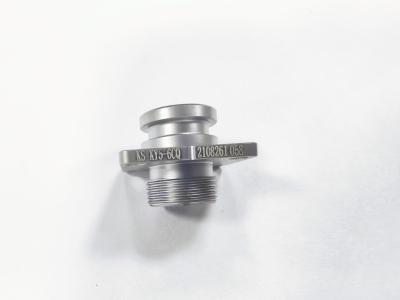 China 45 Steel Hermetic Feedthrough Connectors Mounting Screw Electroless Nickel Plating for sale