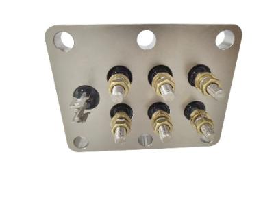 China Electroless Nickel Plating Connection Terminal Block for Custom Current and Voltage Settings for sale