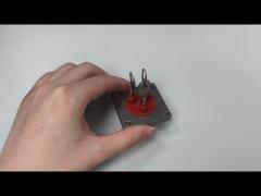 100MΩ Insulation Resistance Hermetic Compressor Terminals for 220V Voltage and Optimal Cooling