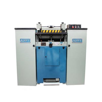 China Hard and soft leather dividing to required thickness used NP1240 strip knife rough leather dividing machine for sale