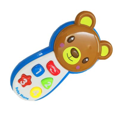 China Toy Baby Musical Toy Mobile with Lights and Songs Musical Phone for sale