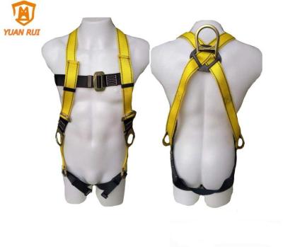 China 3 D Clips YR-QS023 EN361 Large Stamping Fall Protection Safety Harness For Aerial Work Companies for sale