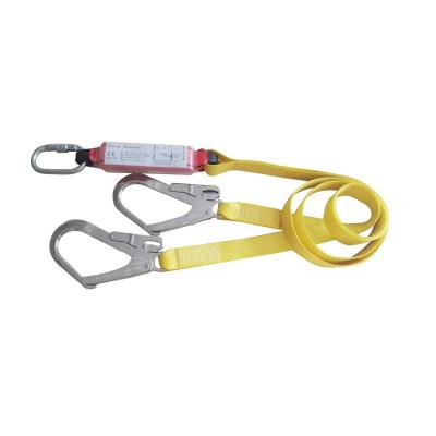 China Fall Protection Equipment Lanyard Fall Protection Roof Kit Shock Absorbing Fall Arrest for sale