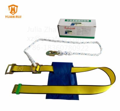 China Fall Protection Equipment Safety Climbing Hold-Up Belt Strap Fall Protection Harness Equipment with D-clip for sale