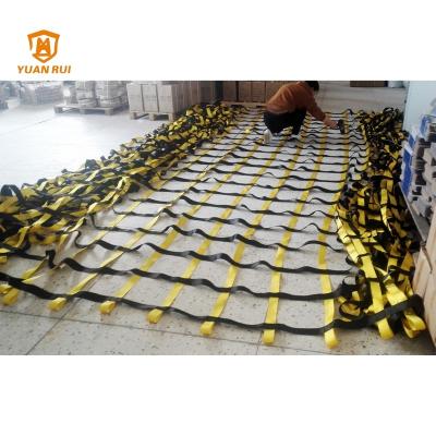 China A-frame climbing net / cargo net /climbing net climbing net frame for obstacle course for sale