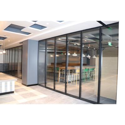 China Durable And Easy To Use Portable Outdoor Office Building 100Mm Fabric Partition Wall Soundproof Room Divider for sale