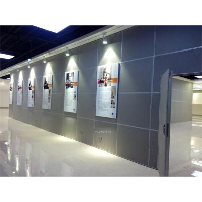 China Durable And Easy To Use Small Separation Hall 80Mm MDF Exterior Raw Light Partition Wall Panels for sale