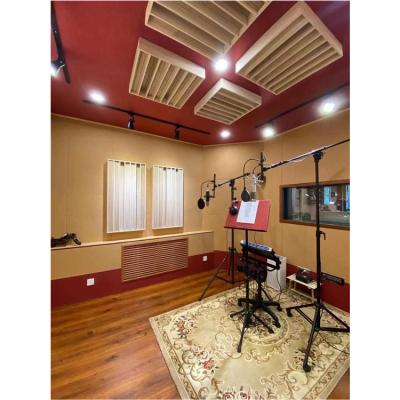 China Efficient and lightweight studio acoustic wood decoration 600*600 for diffuser for sale