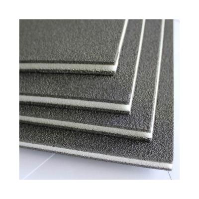 China Black Color Polyethylene Isolation Sound Efficient Effective Foam Vibration Absorbing Mat for sale