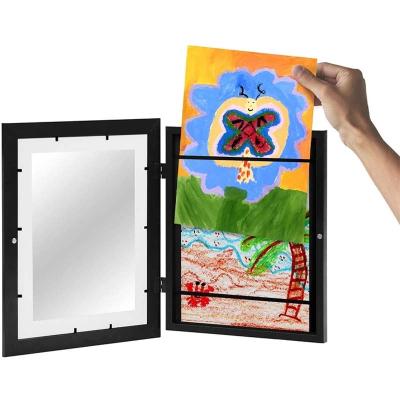 China New Morden 2023 Wooden Picture Frame Clear Wooden Picture Picture Frame Picture And Kids Art Frame For Living Room Bedroom for sale