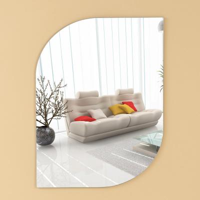 China Safety Modern Shatterproof Wall Mounted Mirror Large For Baby Kids Toddler Full Body Mirror Tiles For Bedroom Acrylic Mirror for sale