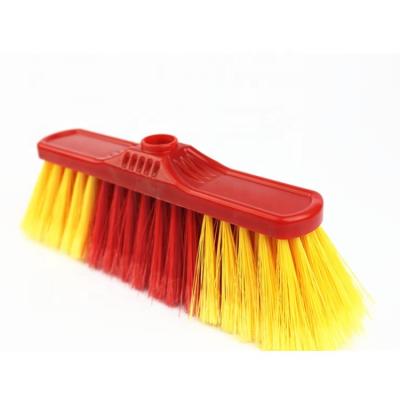 China Sustainable Soft Plastic Household Broom Sweeping Cleaning Brush for sale