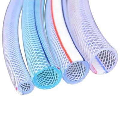 China Durable Transparent PVC Fiber Reinforced Tubing Braided Hose for sale