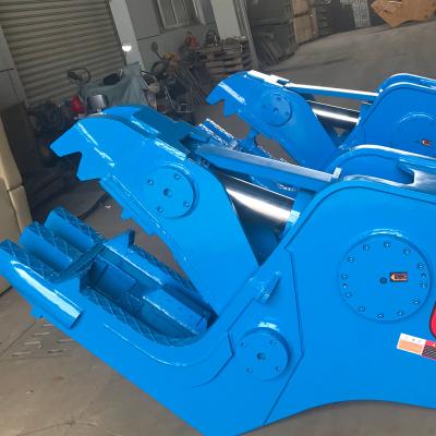 China Cultivate Excavator Hydraulic Demolition Crushing Tongs Large Pliers High Quality Products Factory Hydraulic Crusher Direct Selling for sale