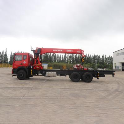 China TRUCK CRANE High Performance S3504 Articulation Mobile Hydraulic Truck Crane Boom Crane Truck Mounted Telescopic Crane for sale