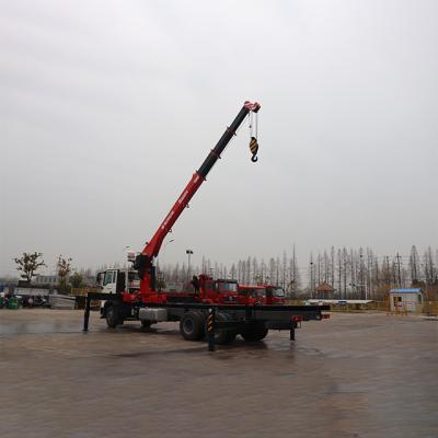 China TRUCK CRANE Hydraulic Telescopic Crane Stable Performance Cranes For Trucks Telescopic Jib Crane Factory Direct Sale for sale