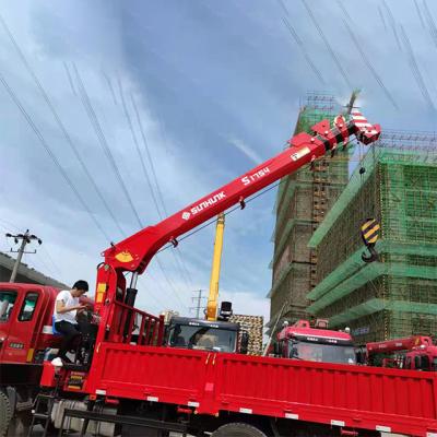 China Direct Selling Moving CRANE Four Telescopic Boom Crane Crane Hydraulic Crane Trailer TRUCK Factory for sale