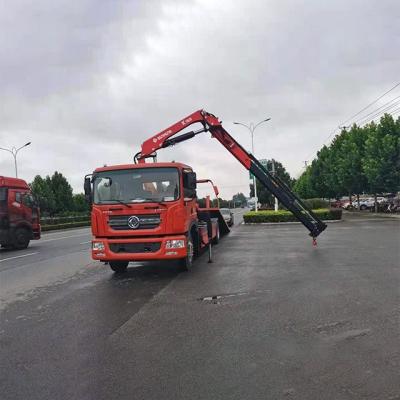 China TRUCK CRANE Factory Direct Sale Telescopic Crane Trailer Crane Knuckle Crane used for road rescue for sale