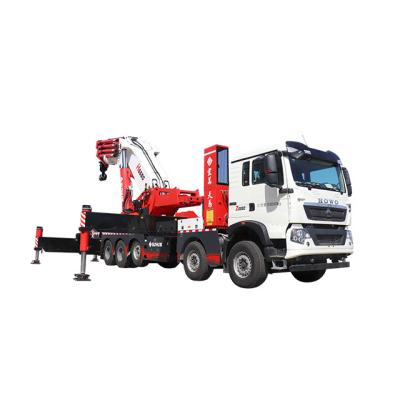 China TRUCK CRANE 100Tons Capacity Hook Crane Telescopic Boom Hydraulic Truck Crane Load Bearing Four Legs Maximum Lifting Stability for sale