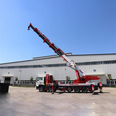 China TRUCK CRANE H6680 Folding Boom Truck Cranes Truck Mounted Crane Factory Direct Sale High Quality for sale