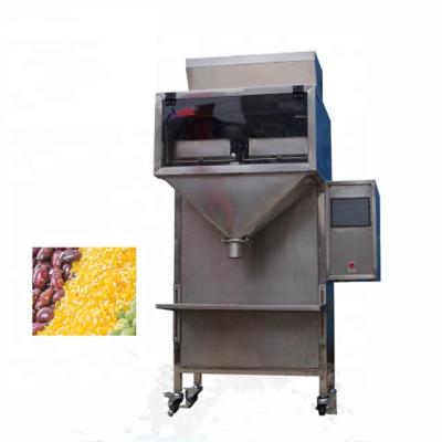 China 2021 Hot Sale Food Granule Filling Machine Weigher Sugar Granule Filling Machine For Rice, Nuts, Grain, Sulfur Granules for sale