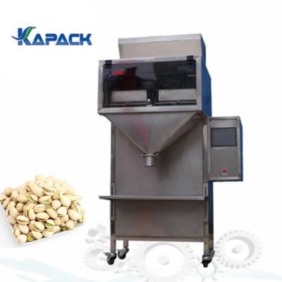 China 2021 Hot Selling Common Food Pistachio Filling Machine Weighing Pistachio Grain Box Nuts / Nuts Filling Machine for sale