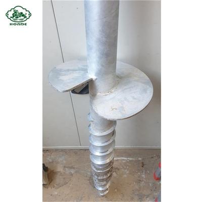 China Building Construction Galvanized Screw Piles For House Construction for sale