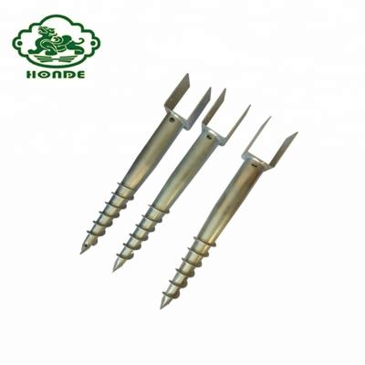 China Building Construction 4x4 Galvanized Anchor Bolt Post Spike For Construction And Timber Structure for sale