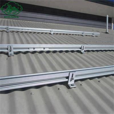 China Framed or Frameless Solar Panel Support Frame Rooftop Support Systems for sale