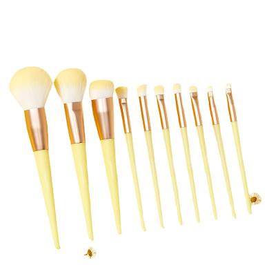 China High Quality Reusable 8 Packs Makeup Brushes Bag Cosmetic Makeup Brushes Foundation Brush Set With Logo for sale