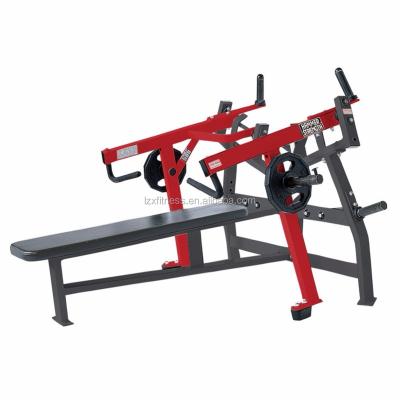 China Commercial Bodybuilding Gym Equipment Hammer Strength Plate Loaded Equipment Horizontal Chest Press Fitness Machine for sale