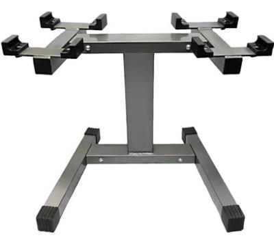 China Universal Adjustable Dumbbell Rack Gym Fitness Equipment Gym Bench Rack Dumbbell Rack for sale