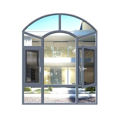 China Swing sound insulation and moisture proof aluminum window panes for bath room or kitchen for sale