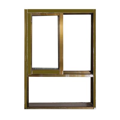 China Sound Insulation Wind Waterproof Heavy Duty Sound Insulation Moisture Proof Aluminum Glass Sliding Windows For School Buildings Vila Apartments for sale