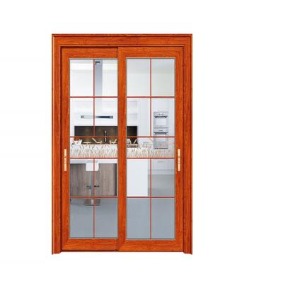 China Modern aluminum glass floor double hatch for bedroom etc. of office lounge. for sale