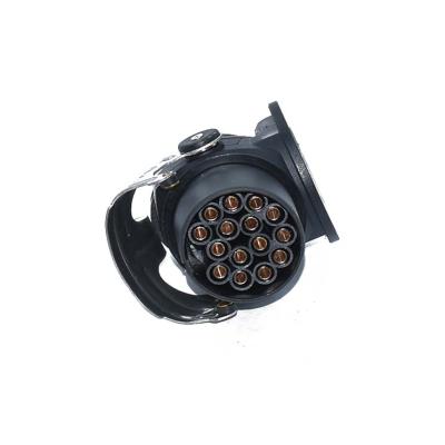 China Durable 7 Pin Waterproof Wire Adapter Electric Connector Cable Plug And Socket 24V for sale