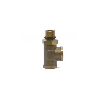 China M22x1.5 Hydraulic Connector Adapter T Type Union Fitting For Fluid Transfer Reduction for sale