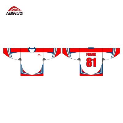 China Quick Dry Sublimation Sports Wear To Custom Design Team Woman Ice Hockey Uniforms for sale