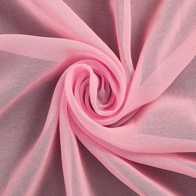 China Anti-deformation Twill Satin Chiffon Soft 100% Polyester Recycle Satin Chiffon Fabric For Garment for sale