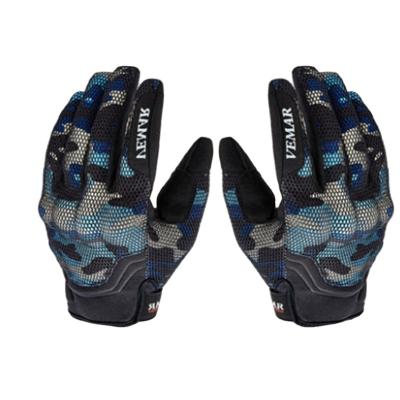 China Full Finger VEMAR Camouflage Breathable Cycling Gloves Mesh Motorcycle Gloves Screen Touch Cycling Gloves / Sport Camouflage Racing Riding for sale